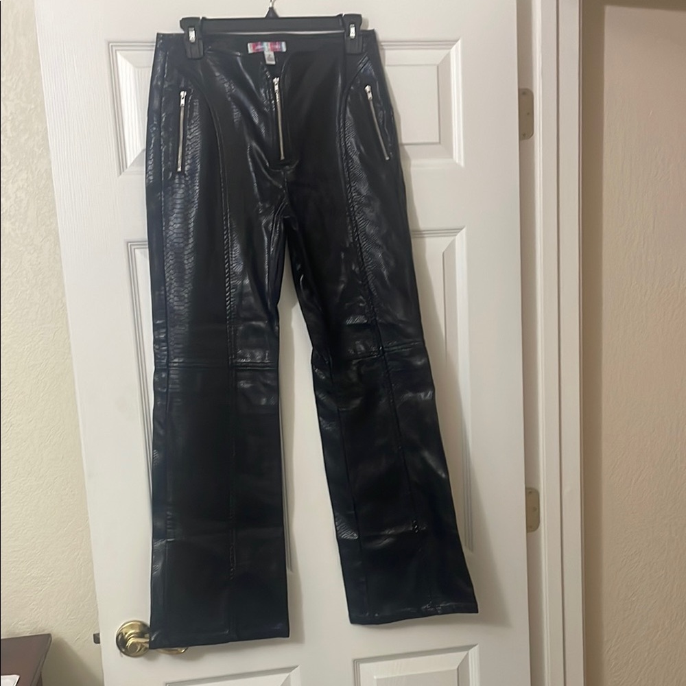 Urban Outfitters Black Flare Wide Leg Jeans